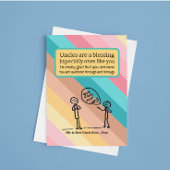 Beste oom verjaardag kaart