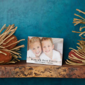 Beste oomfoto van de wereld fotoplaat (Zijkant)