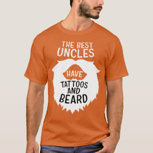 Beste Ooms Beards Tattoos Hus Mannen T-shirt