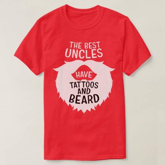 Beste Ooms Beards Tattoos Hus Mannen T-shirt (Design voorkant)