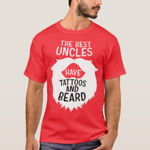 Beste Ooms Beards Tattoos Hus Mannen T-shirt
