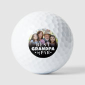 Beste Opa By Par Foto Golfballen (Voorkant)