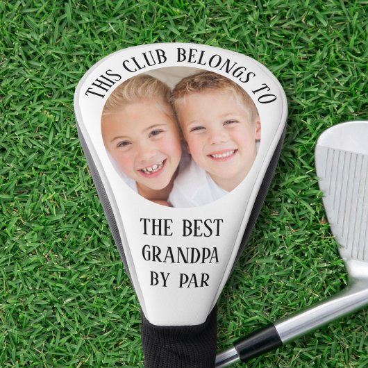 Beste opa By Par-foto Golfheadcover