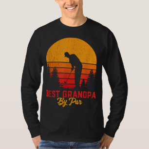 Beste Opa By Par Golf Lover Gift Voor Mannen Grapp T-shirt