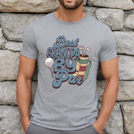 Beste Opa By Par Vaderdag T-shirt