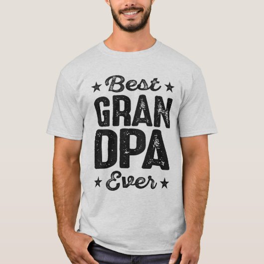 Beste opa-cadeaus t-shirt (Voorkant)