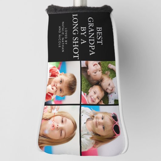 BESTE OPA DOOR EEN LONG SHOT 4 Fotocollage Golfheadcover (Draai 90)