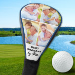 BESTE OPA DOOR PAR Custom 4 Fotocollage Golfheadcover<br><div class="desc">Beste Opa By Par ... Twee van je favoriete dingen, golf en je kleinkinderen! Nu kan je ze meenemen terwijl je 18 holes speelt. Introductie van het perfecte cadeau voor de golfliefhebbende opa in je leven: een gepersonaliseerde golf hoofddeksel met een moderne twist! Deze aangepaste cover heeft de uitdrukking "Best...</div>
