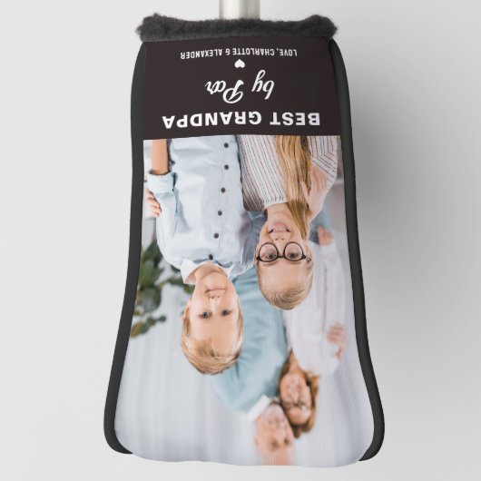Beste OPA door PAR Custom Afbeelding Vaderdag Golfheadcover (Draai 90)