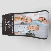 Beste OPA door PAR Custom Afbeelding Vaderdag Golfheadcover (Voorkant)