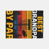 Beste opa door Par Disc Golf-speler Fleece Deken (Voorkant (Horizontaal))