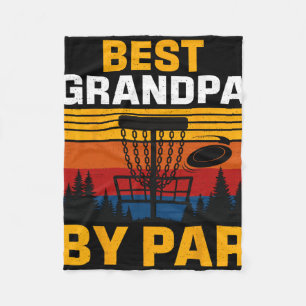 Beste opa door Par Disc Golf-speler Fleece Deken