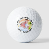 Beste OPA door par Eenvoudige gepersonaliseerde fo Golfballen (Voorkant)