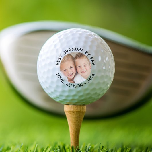 Beste Opa door Par Foto Golfballen