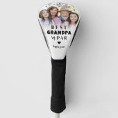 Beste opa door Par-foto Golfheadcover (Voorkant)