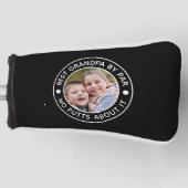 BESTE OPA DOOR PAR Foto Grappige aangepaste kleure Golfheadcover (Voorkant)