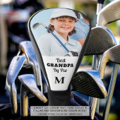 Beste Opa Door Par Foto Monogram Aangepast Golfheadcover