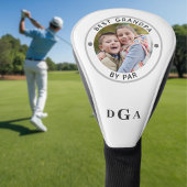 BESTE OPA DOOR PAR Foto Monogram Golfheadcover
