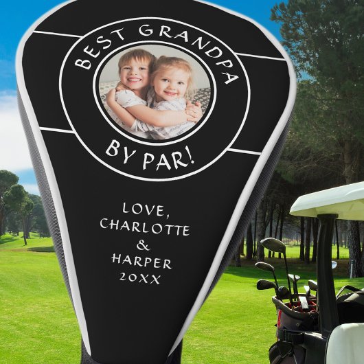 Beste Opa door Par Foto Template Golfer Schattige Golfheadcover