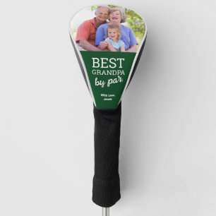 Beste opa door par Foto Vaderdag groen Golfheadcover