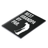 Beste Opa door Par Funny Gezegde Golfgeschenken Hu Notitieboek (Linkerzijde)