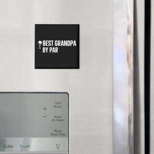 Beste opa door Par Golf Cadeau Humor Sarcastisch G Magneet