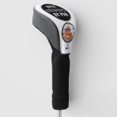 Beste Opa door Par Golf Gift Custom Naam Foto Golfheadcover (Schuin)