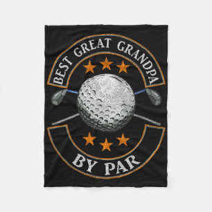 Beste Opa Door Par Golf Liefhebber Sport Vader Fleece Deken