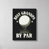 Beste Opa Door Par Grappig Canvas Afdruk (Voorkant)