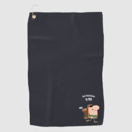 Beste OPA door PAR -Grappige Golf Golfer Golfen Golfhanddoek