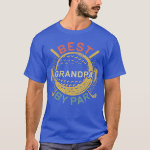 Beste opa door Par Men Papa Golf-liefhebber Vaderd T-shirt