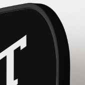 Beste opa door par Modern Typografie Aangepaste na Pickleball Paddle (Links Detail)