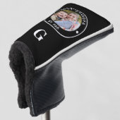 BESTE OPA DOOR PAR Monogram Foto Aangepast Golfheadcover (3/4 voorkant)