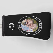 BESTE OPA DOOR PAR Monogram Foto Aangepast Golfheadcover (Voorkant)