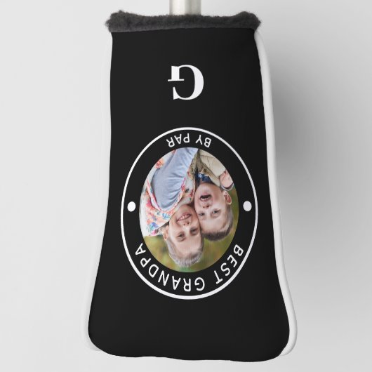 BESTE OPA DOOR PAR Monogram Foto Aangepast Golfheadcover (Draai 90)