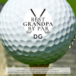 BESTE OPA DOOR PAR Monogram Naam Clubs Golfballen