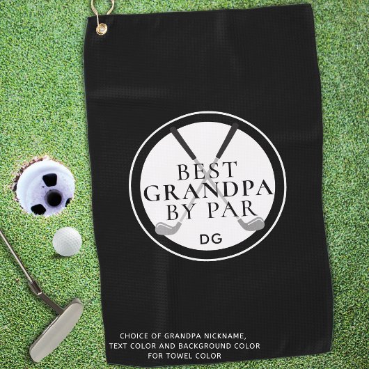BESTE OPA DOOR PAR Monogram Naam Clubs Golfhanddoek