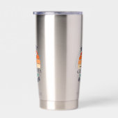 Beste opa door par retro golfer aangepaste opa geïsoleerde drinkbeker (Rechts)