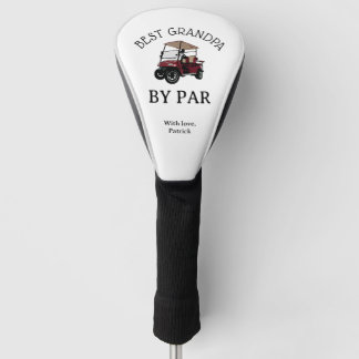 Beste opa door Par | Vaderdag cadeau golf headcove Golfheadcover
