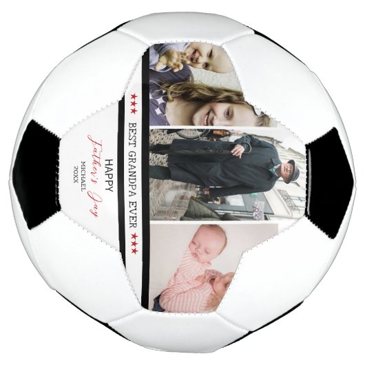 Beste Opa door Par Voetbal - Vaderdag (Gedraaid)