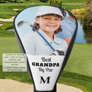 Beste opa door parfoto monogram op maat golfheadcover