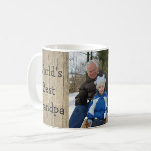Beste opa en hout ter wereld koffiemok