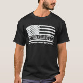 Beste opa Ever American Flag  grootpa T-shirt (Voorkant)