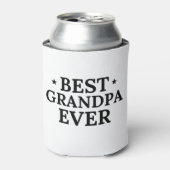 Beste opa Ever Blikjeskoeler (Blikje Voorkant)