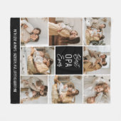 Beste OPA Ever Custom Fleece Blanket (Voorkant (Horizontaal))