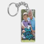 Beste Opa Ever | Foto opa Sleutelhanger (Voorkant Links)