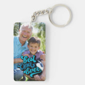Beste Opa Ever | Foto opa Sleutelhanger (achterkant)
