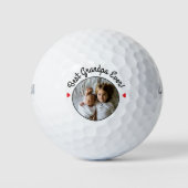 Beste opa Ever Golf Balls Golfballen (Voorkant)