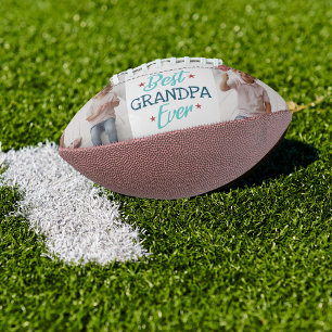 Beste opa Ever Hand Lettered Photo Collage American Football