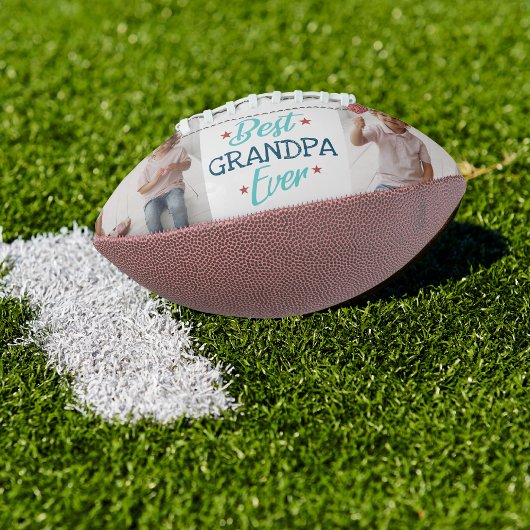 Beste opa Ever | Hand Lettered Photo Collage American Football